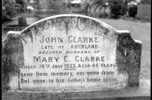 John and Mary gravestone